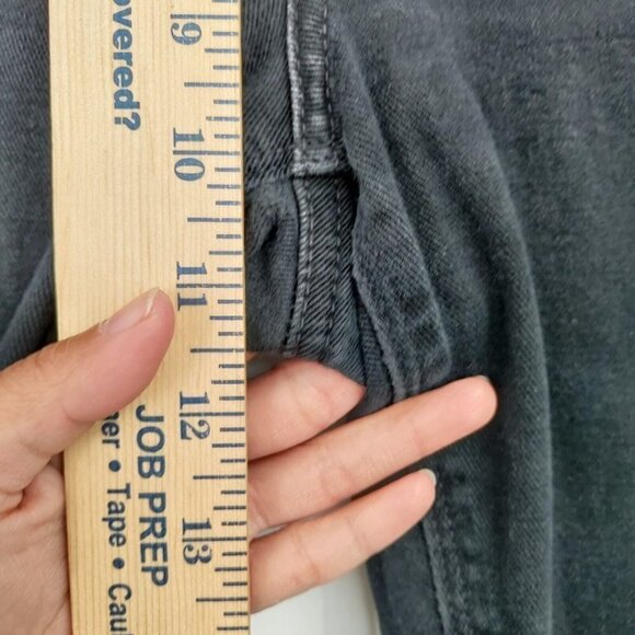 Lucky Brand Bridgette Skinny Hi-Rise Distressed Raw Hem Ankle Denim Jeans 27 - Picture 7 of 16